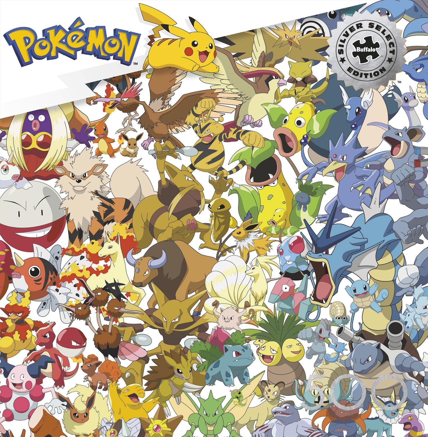 Buffalo Games - Pokémon Kanto 151-500 Piece Jigsaw Puzzle for Adults