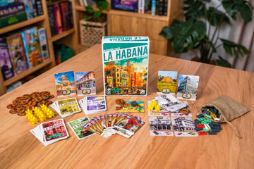 25th Century Games La Habana Card Game, Strategic Card-Driven City Building, 2-4 Players, 45 Min Playtime, Includes Action Cards, Structures