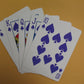 Bicycle Purple Trace Playing Cards Angel Devil Design