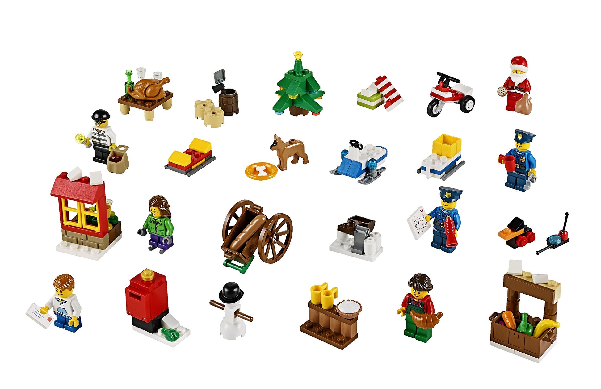 LEGO City Town City Advent Calendar 60063 Stacking Toy