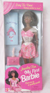 Jewelry Fun My First Barbie Doll African American 1996 Mattel #16006