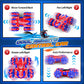 Double Sided Remote Control Car for Boys 4-7, 360° Rotating 2.4GHz Fast Stunt Rechargeable 4WD RC Car Toys for Boys 4-6 5-7 8-13 Outdoor Birthday