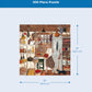 New York Puzzle Company - Loré Pemberton Winter Stores - 500 Piece Jigsaw Puzzle for Adults by Loré Pemberton