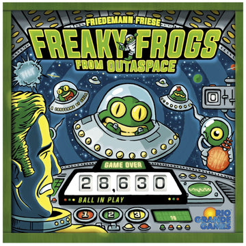 Rio Grande Games Freaky Frogs from Outaspace Solo Pinball Card Game for 1 Player