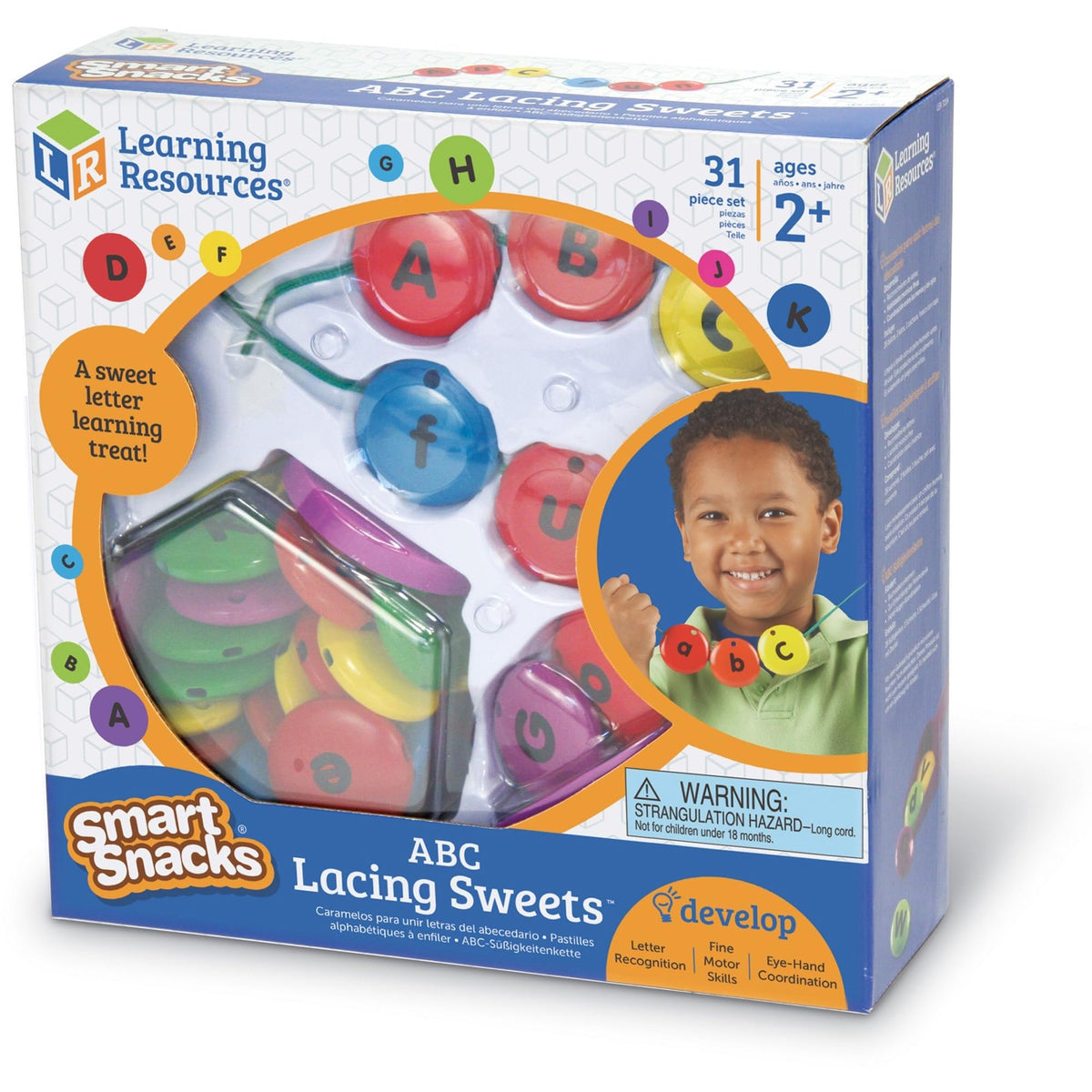 Learning Resources Smart Snacks ABC Lacing Sweets