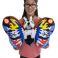Godzilla Rainbow Mothra 10-Inch Character Plush Toy | Cute Plushies and Soft Stuffed Animals, Kids Room Decor Accessories | Kaiju Monster Gifts