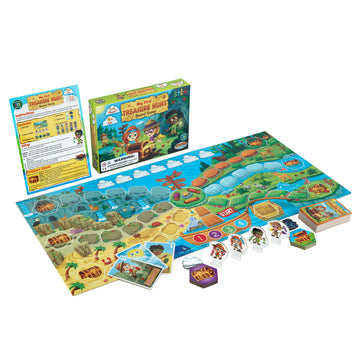 My First Treasure Hunt Board Game - Cooperative Island Explorer Game for Kids Ages 4 and Up, an Exciting Buried Treasure Adventure Perfect for Family
