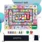 gzaymng Drinking Board Games for Adults, Rubber Mat Drinking Board Game, Funny Party Drinking Games for Game Night, Birthday, Family Play or Any