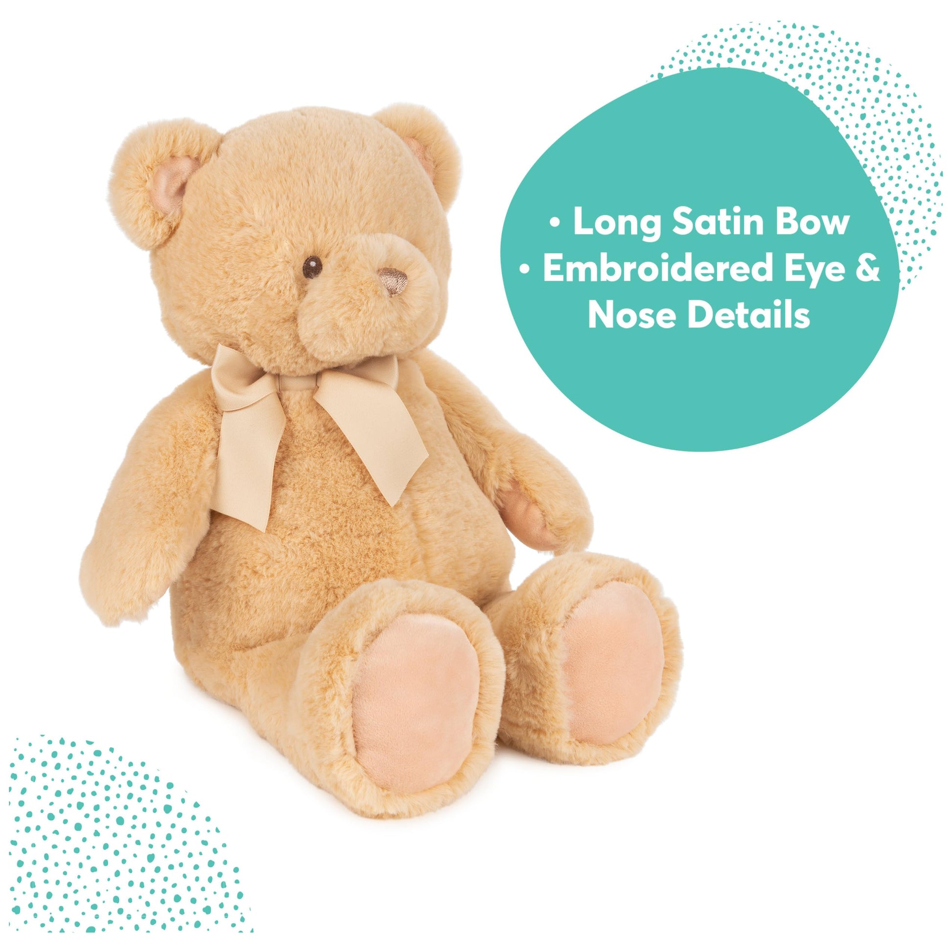 GUND My First Friend 18-Inch Tan Teddy Bear Stuffed Animal for Ages 0+