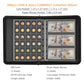 Fireproof Coin Collection Album for Collectors, 300 Pockets Coins Collecting Album & 36 Sleeves Money Storage Case for Coin Currency Collection