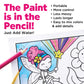 Faber-Castell Paint by Number Fairy Friends Pets - Kids Watercolor Fairies Toys for Ages 6-8+