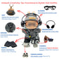 Clothes for 17cm(6.7inch) Labubu, - 7 PCS Street Photographer Outfits for Labubu, Interactive Camera, Zippered Hoodie, Hat, Sneakers, Glasses