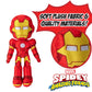 Marvel Spidey and His Amazing Friends 8" Iron Man Plush - Spider-Man Stuffed Animal Toy Figure - Officially Licensed - Spider-Verse Easter Basket