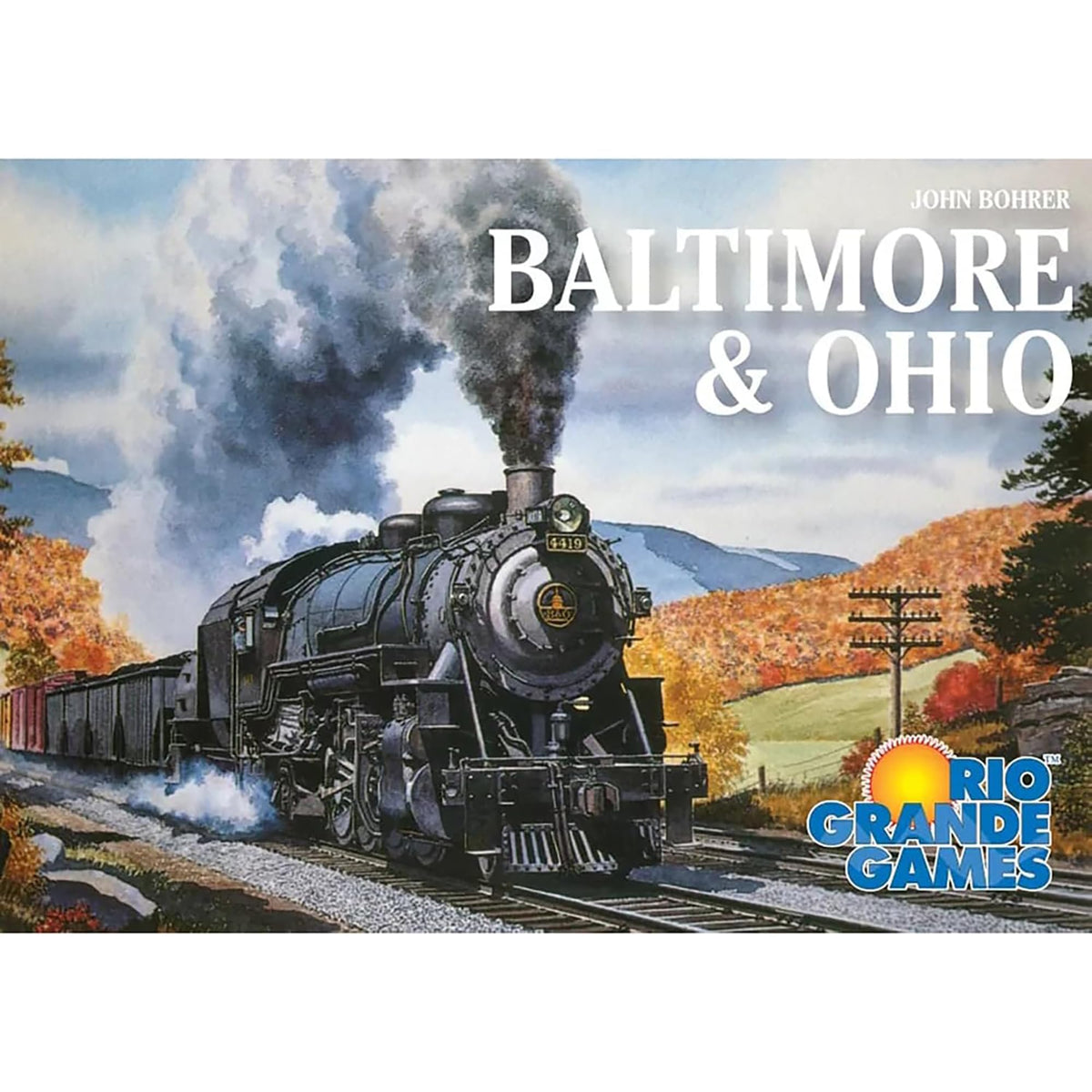 Rio Grande Games Baltimore & Ohio Board Game, Railway Strategy & Investment