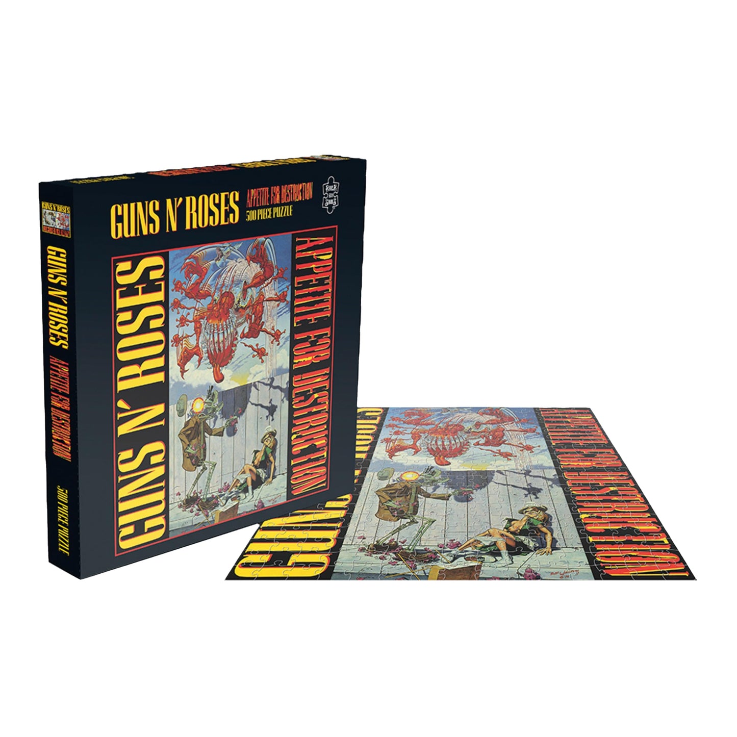 RockSaws Guns N' Roses Appetite for Destruction 500 Piece Jigsaw Puzzle