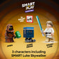 LEGO Star Wars SMART Play: Luke’s Landspeeder - Building Toy for Action Play - Compatible Set with a SMART Tag and 2 Minifigures - Gift for Boys