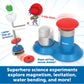 Learning Resources STEM Explorers Superhero Science!, Critical Thinking, Experiments for Kids, Magnets for Boys and Girls, Ages 6+,21 Pieces