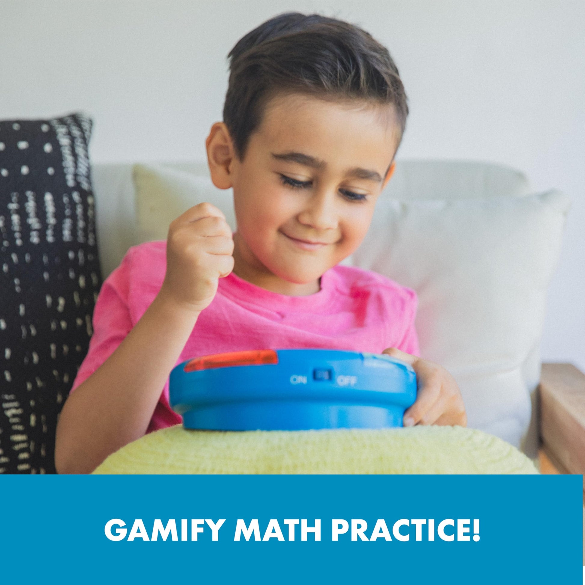 Educational Insights Math Slam - Handheld Electronic Math Games for Kids 5-7, First Grade Addition and Subtraction Games, Basic Algebra Learning Game