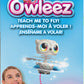 Owleez, Flying Baby Owl Interactive Toy with Lights and Sounds (White), for Kids Aged 6 and Up