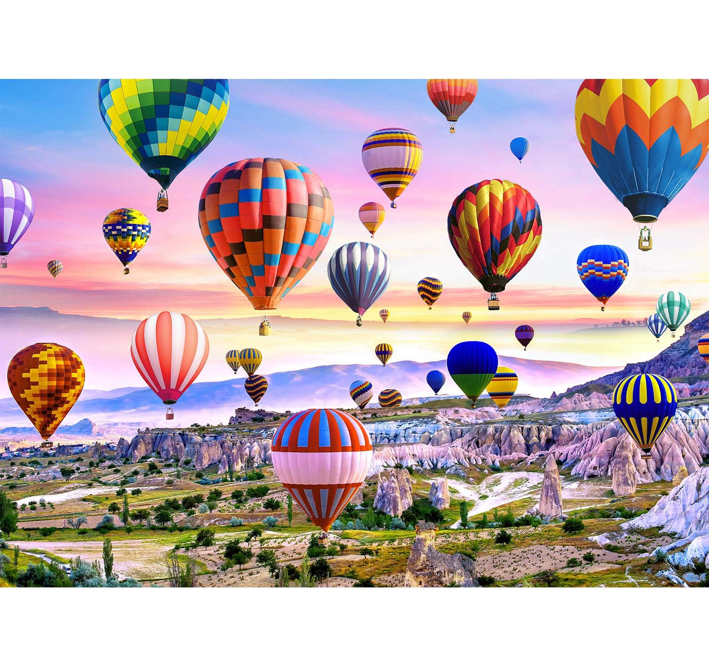 Puzzles for Adults 1000 Pieces - Hot Air Balloons