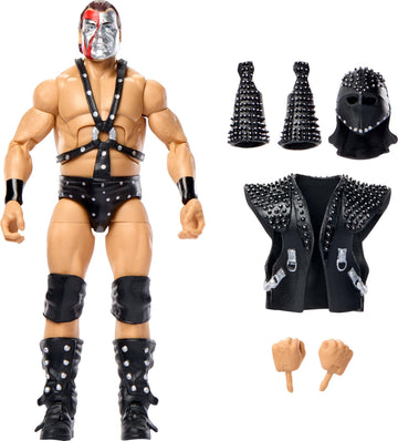 Mattel WWE Elite Action Figure & Accessories, Series #123 Set, 6-inch Collectible Demolition Ax with 25 Articulation Points & Swappable Hands