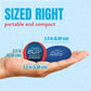 Activ Life The Ultimate Water Skip Ball (2 Pack), Water Bouncing Toys, Fun Games at Beach, Lake, Swimming Pool, Birthday Gift for All Ages Kids