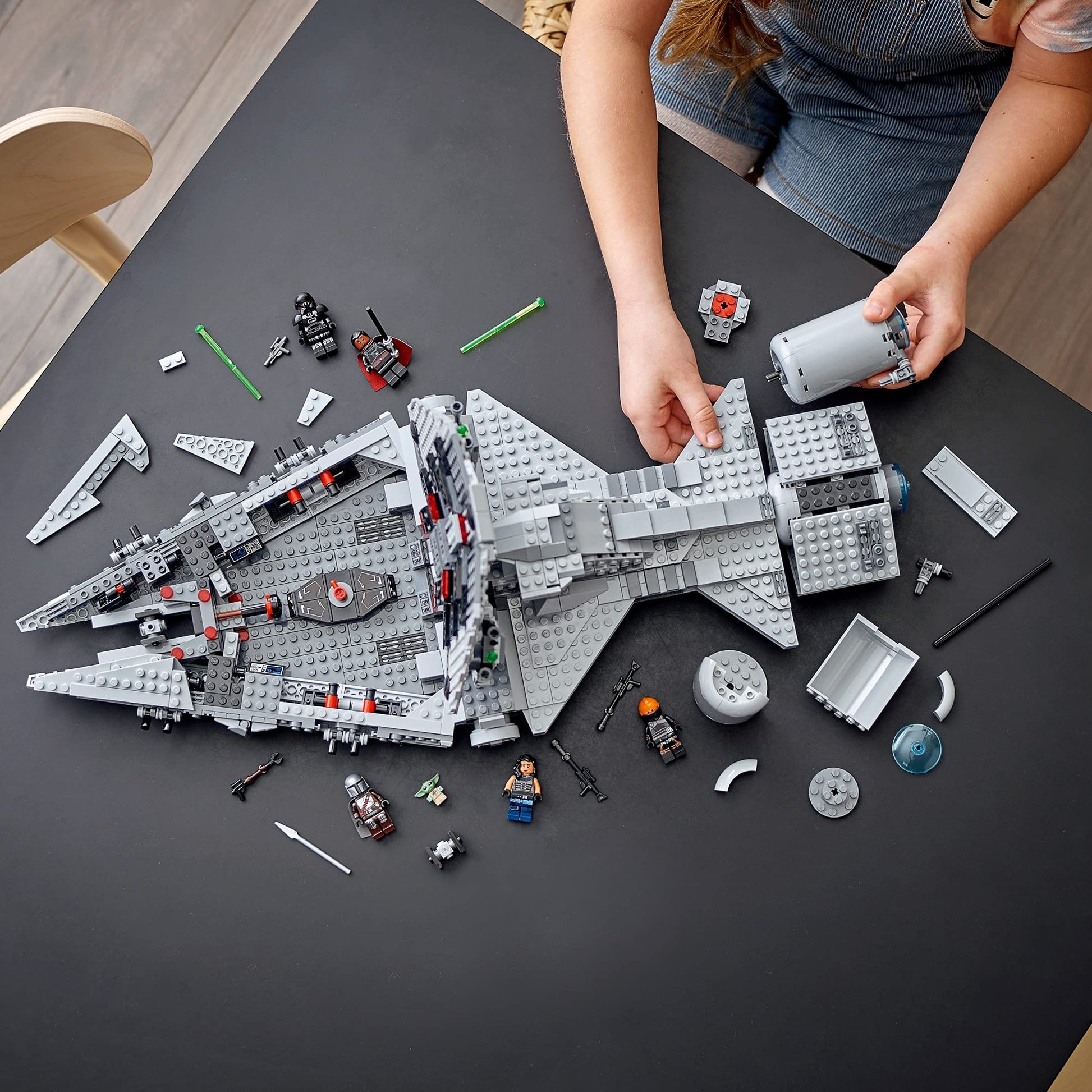 LEGO Star Wars: The Mandalorian Imperial Light Cruiser 75315 Awesome Toy Building Kit for Kids, Featuring 5 Minifigures; New 2021 (1,336 Pieces)