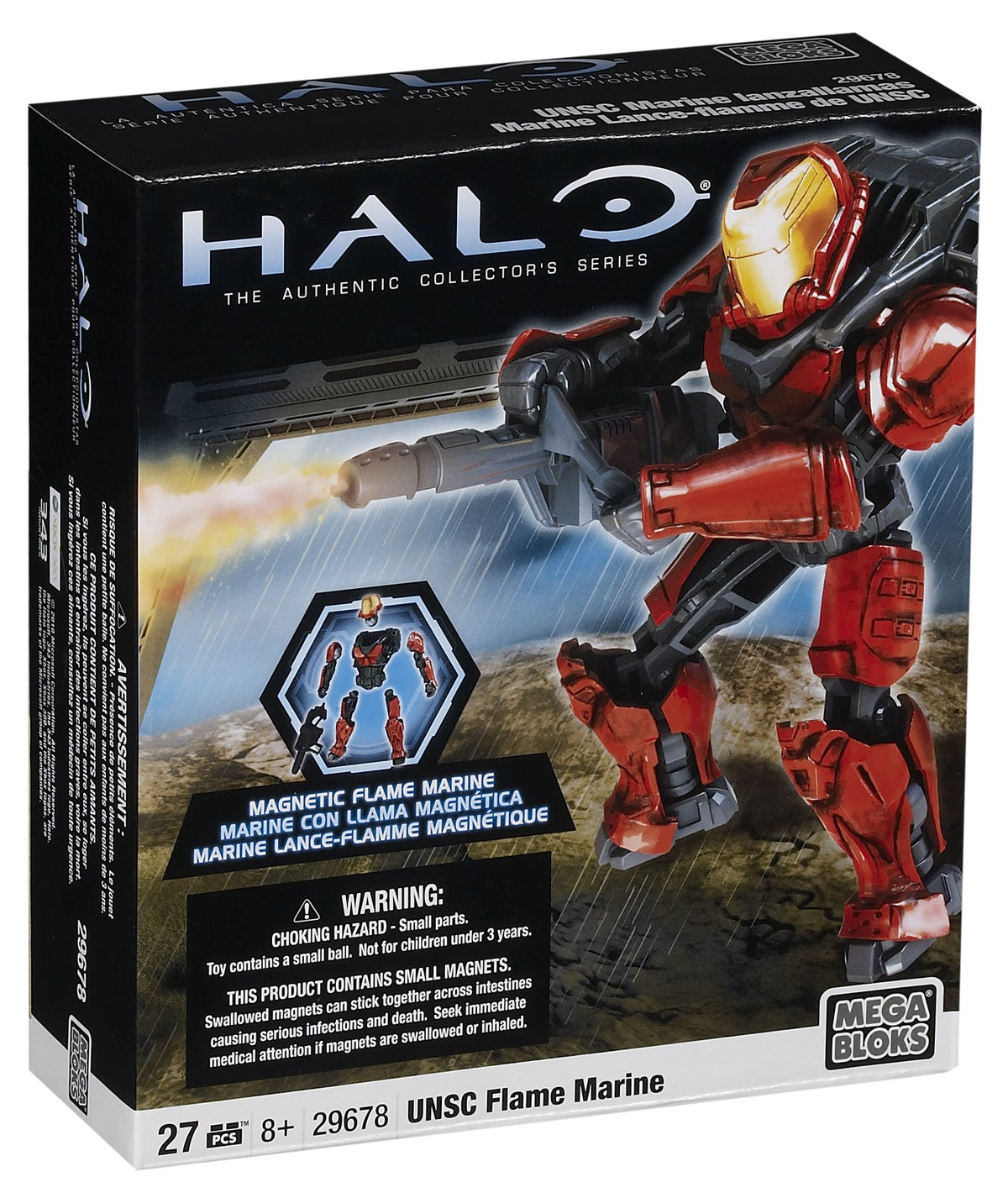 Mega Bloks UNSC Flame Marine