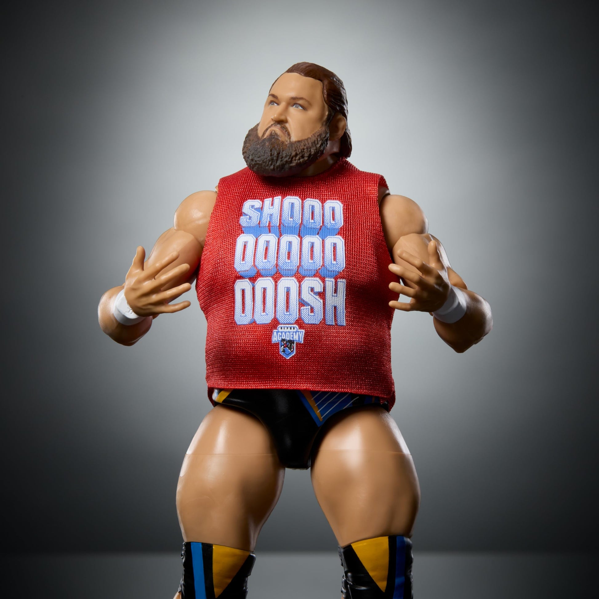 Mattel WWE Elite Action Figure & Accessories, Series #107 Otis 6-inch Collectible with 25 Articulation Points & Swappable Hands