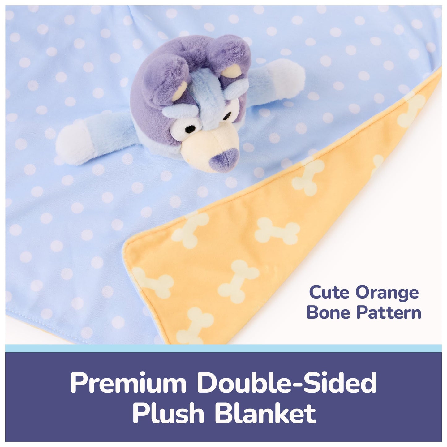 GUND Bluey Bluey 13-Inch Plush Lovey with Stuffed Animal, Ages 0+