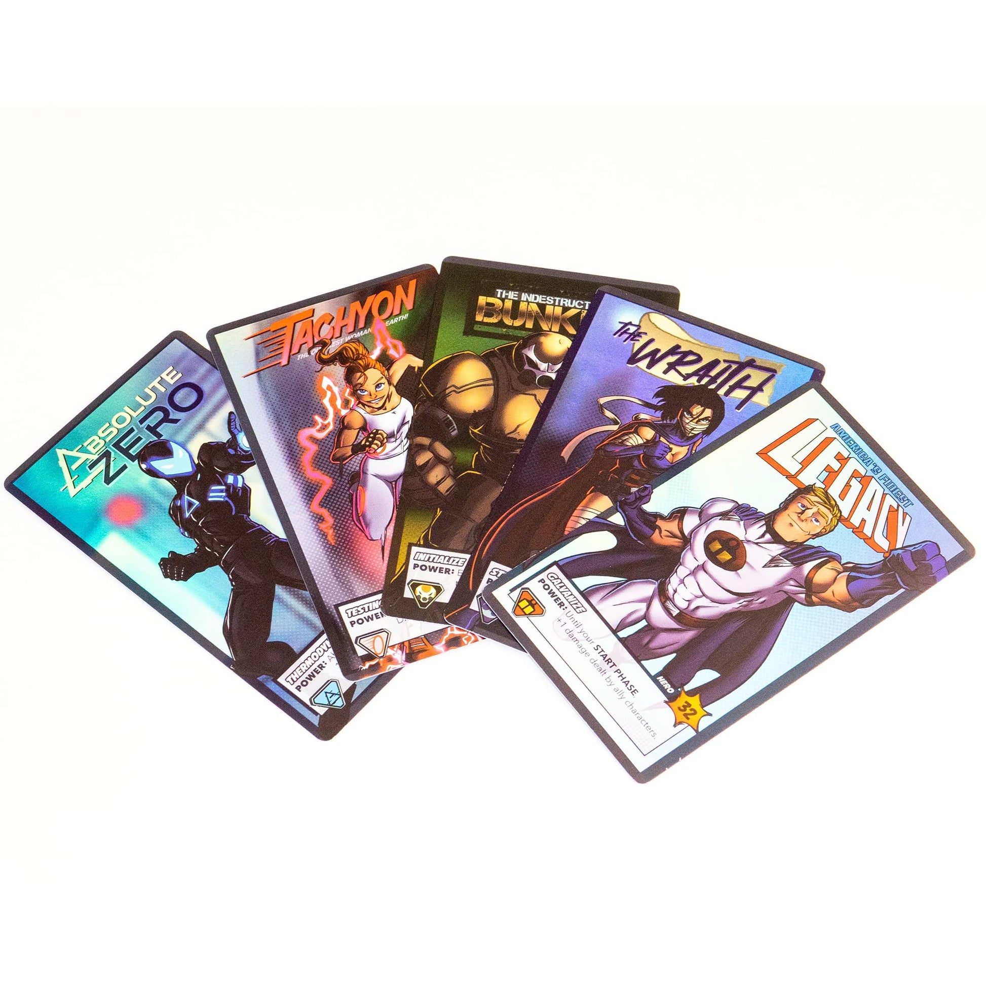 Greater Than Games | Sentinels of The Multiverse: Foil Pack 1 | Cooperative Strategy Board Game Accessory | Premium Component Upgrade