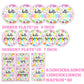 Hello Summer Party Decorations, Beach Party Supplies include Hello Summer Plates and Napkins, Disposable Dinnerware set for Hawaiian, Pool Party