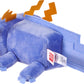 Mattel Minecraft Plush Toy, Collectible Blue Axolotl Soft Doll Inspired by Video Game Character, 8-inch