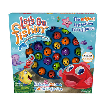 Amazon Exclusive Bonus Edition Let's Go Fishin' with Lucky Ducks MAM Card Game | 1-4 Players, Ages 4+