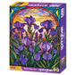 Springbok Stained Glass Iris 500 Piece Jigsaw Puzzle for Adults