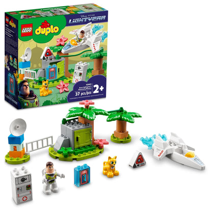LEGO DUPLO Disney and Pixar Buzz Lightyear’s Planetary Mission 10962, Space Toys for Toddlers, Boys & Girls 2 Plus Years Old with Spaceship & Robot