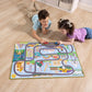 Melissa & Doug Race Around the World Floor Puzzle 48-Piece