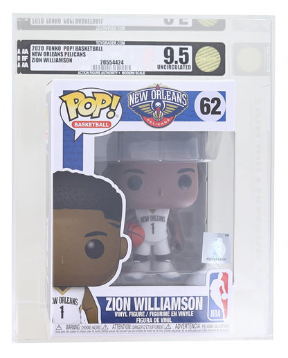 Funko New Orleans Pelicans NBA POP Vinyl Figure | Zion Williamson Graded AFA 9.5
