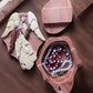 Angel, Handcrafted Wooden Puzzle Box, All Natural Intarsia Wood Art, Secret Compartment with Key