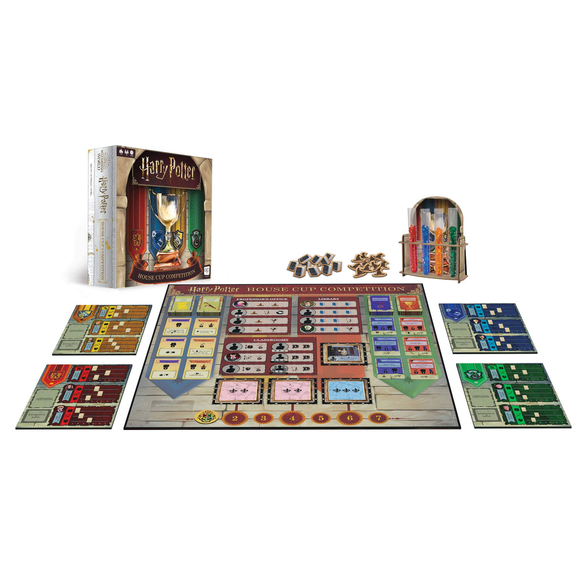 Harry Potter House Cup Competition | Worker Placement Board Game | Play as Your Favorite Hogwarts House | Officially Licensed Harry Potter Game