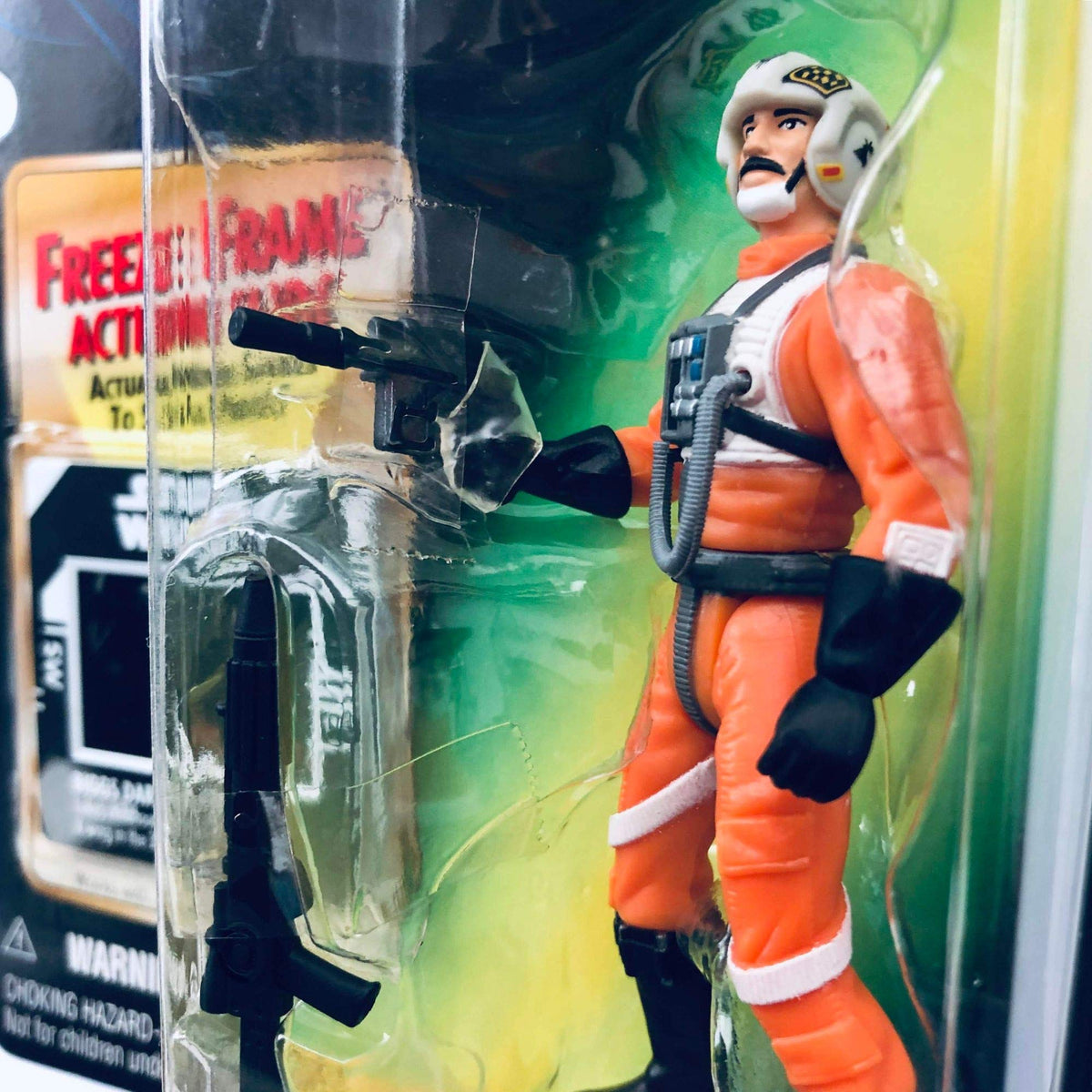 Star Wars, The Power of the Force Freeze Frame, Biggs Darklighter Action Figure, 3.75 Inches