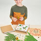 Tender Leaf Toys - My Botanical Press - 8.3 x 8.3 Inch 10 Layers Flower Press, DIY Dried and Preserved Flowers and Leaves, Plants Art & Crafts kit