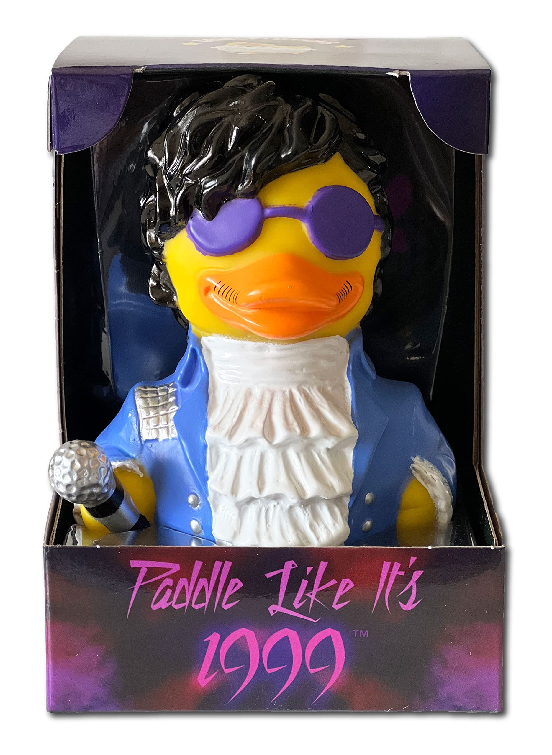 CelebriDucks - Paddle Like It's 1999 - Floating Rubber Ducks - Collectible Bath Toy Gift for Kids & Adults of All Ages