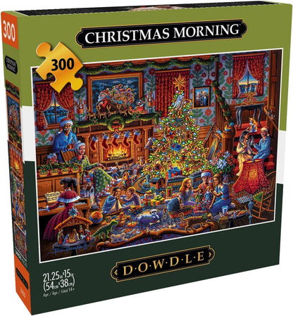 Buffalo Games - Eric Dowdle Christmas Morning - 300 Piece Puzzle for Adults