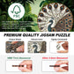 Peacock Wooden Puzzles for Adults, 200pcs Wooden Jigsaw Puzzles for Adults, Peacock Unique Shaped Jigsaw Puzzles Creative Gift for Friend Family Game