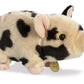 Aurora® Adorable Miyoni® Tots Pot-Bellied Piglet Spotted Stuffed Animal - Lifelike Detail - Cherished Companionship - Pink 11 Inches