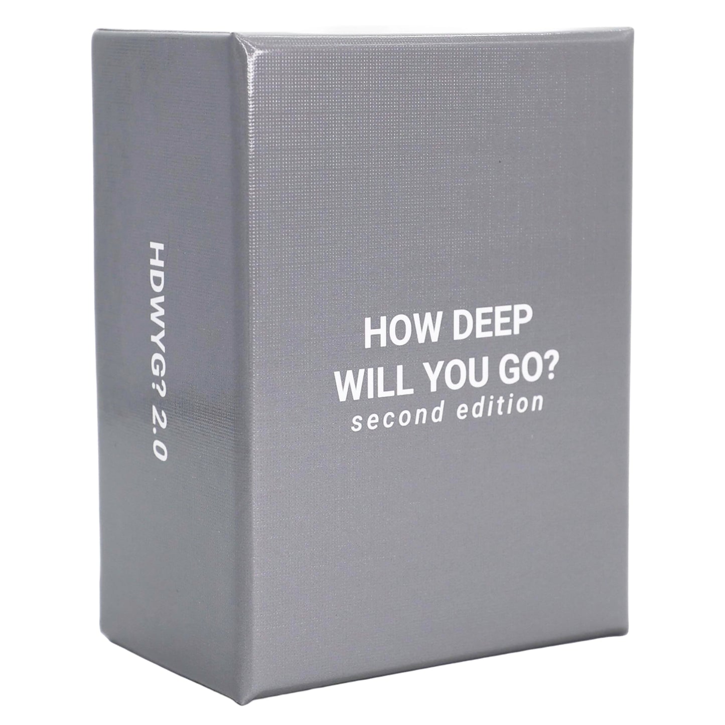 How Deep Will You Go? 2nd Edition Card Game - 99 Conversation Cards to Feel More Connected with Friends - for Adults, Teens, Strangers, and Groups