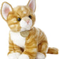Aurora® Adorable Miyoni® Tots Orange Tabby Kitten Stuffed Animal - Lifelike Detail - Cherished Companionship - 10 Inches