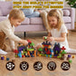 Fitrobust 200PCS Magnetic Blocks, Magnetic Building Blocks, 0.78in Magnetic Building Cubes, STEM Game Stacking Toys for Kids, Birthday Gifts for Boys