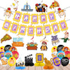 Friends Themed Party Decorations Banner Friends Party Decorations Friends TV Show Decorations Hanging Swirls Balloons Honeycomb Centerpieces